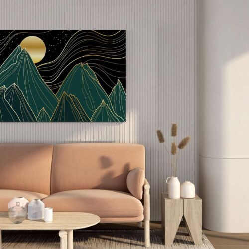 Framed Canvas Paintings for Your Living Room Style