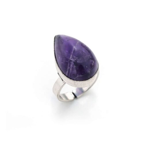 Arts Crystal Products Natural Labradorite Ring Set for Women,Vintage Joint Knuckle Stackable Rings Oval Gemstone Ring