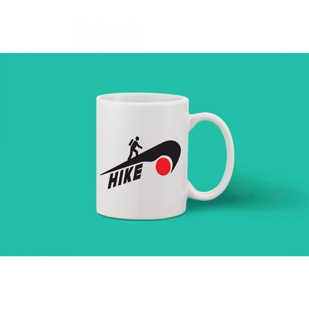 Printed Ceramic Coffee Mug - 1 Pieces, White, 11oz - Image 2