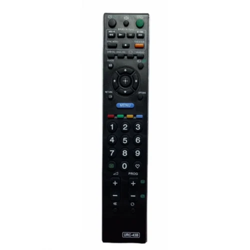 LCD_LED Remote No. URC 43, Compatible With Sony Bravia LCD_LED TV Remote Control_Old Remote Functions Must Be Exactly Same (Color:Multi)