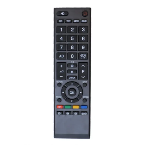 LCD_LED Remote No. 90334, Compatible With Toshiba LCD_LED TV Remote Control_Old Remote Functions Must Be Exactly Same (Color:Multi)