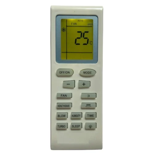 AC Remote No. 18 (with Backlight), Compatible for Voltas AC Remote Control (Exactly Same Remote will Only Work)