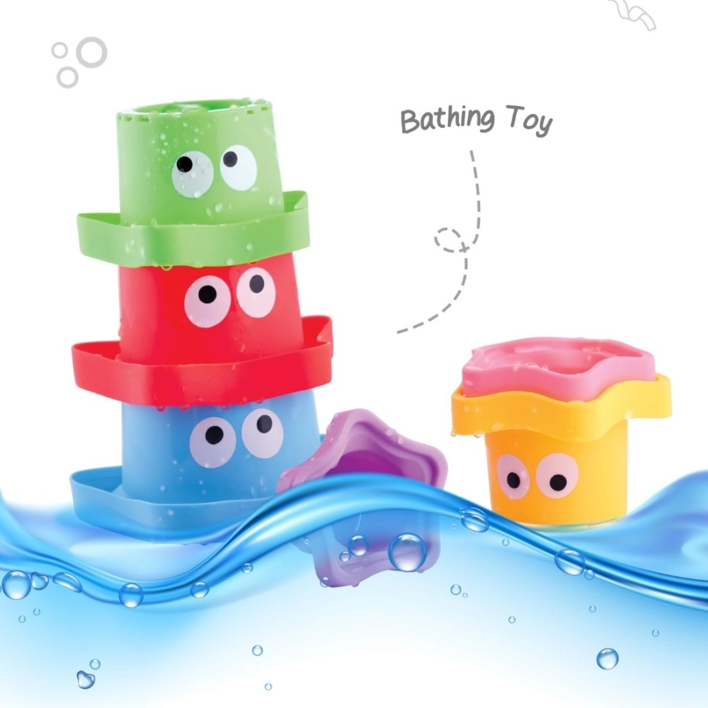 Monster Stacking Cup| Plastic | Toys | 5+ Years - Image 3
