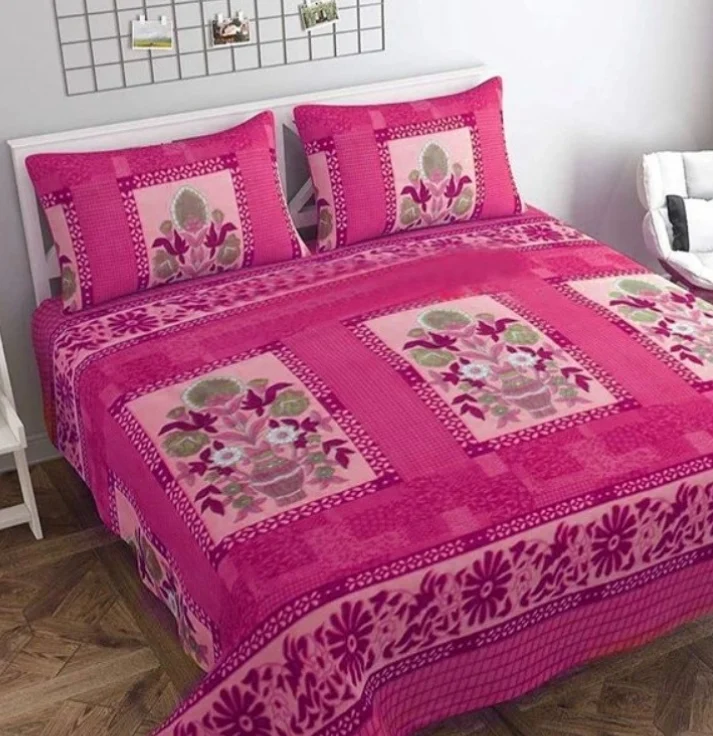 PID-64613-Fleece-Floral-Printed-Double-Polar-Warm-Bedsheet-with-2-Pillow-Cover-Pink-1-1000x1000-1.webp