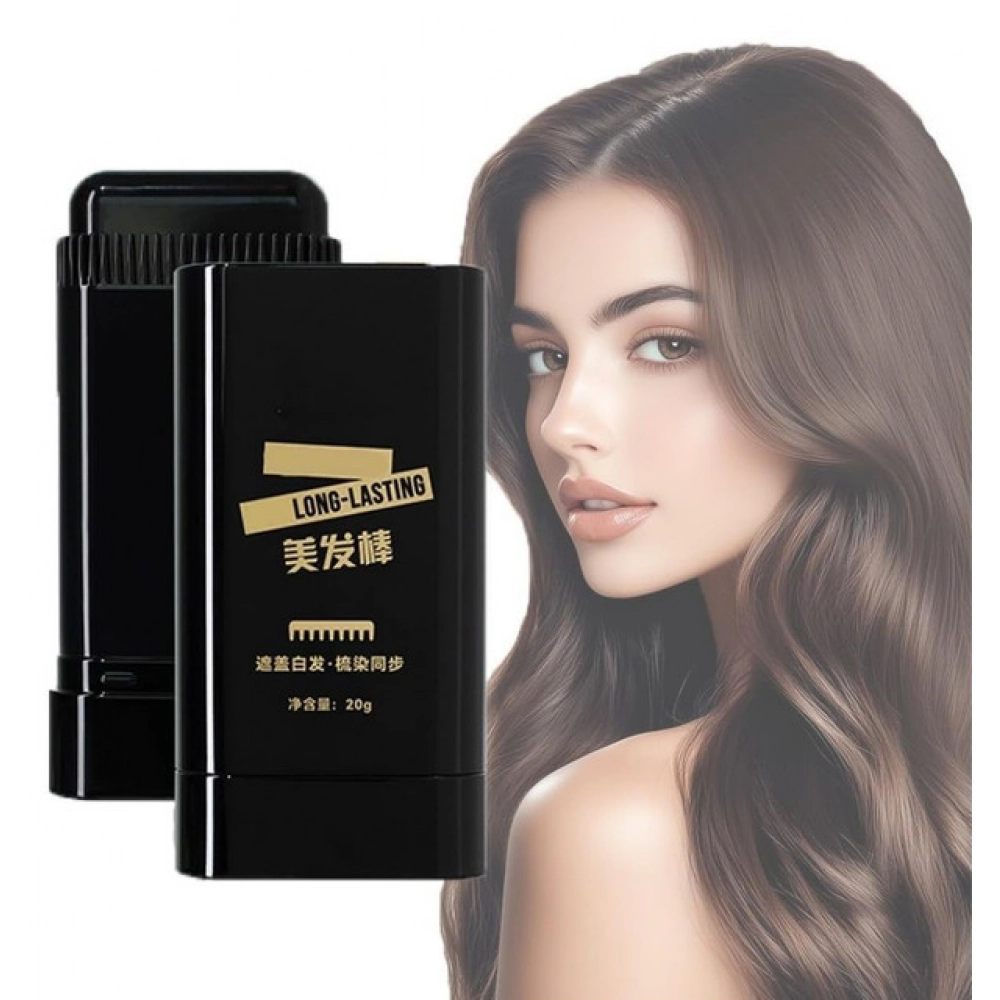 2 in 1 Hair Color Stick (Black) - Image 2