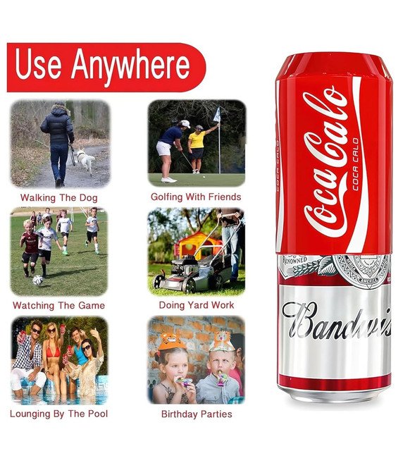 Beer Can Cover (Red) - Image 5