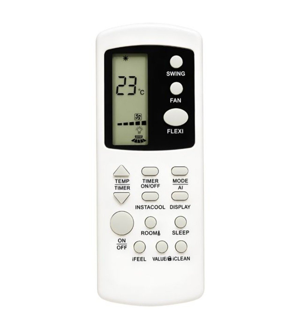 AC Remote Control Model 303 Compatible with BPL AC (White)