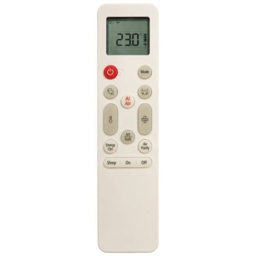 AC Remote Control Model 356 Compatible with LG AC (White)