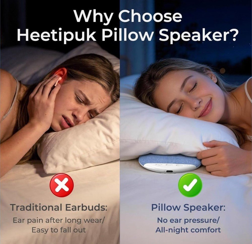 Plastic Pillow Bluetooth Speaker (Blue) - Image 3