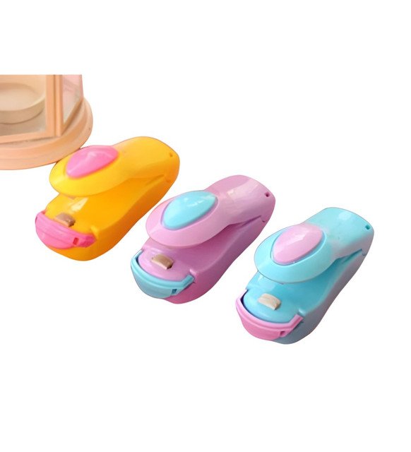 Plastic Mini Bag Sealing Machine (Multicolor) - Image 2
