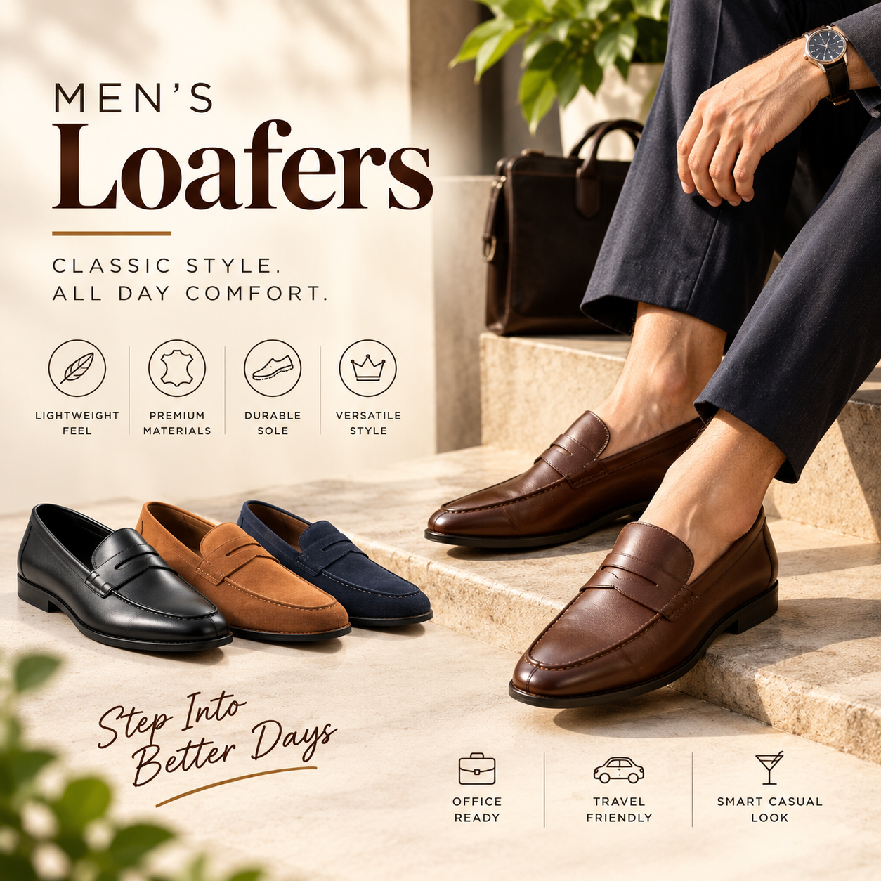 Classic Loafers, Elevated Style
