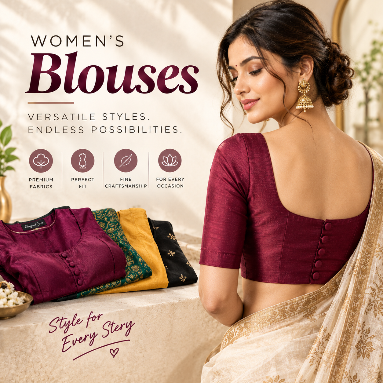 Elegant Women’s Blouse Collection